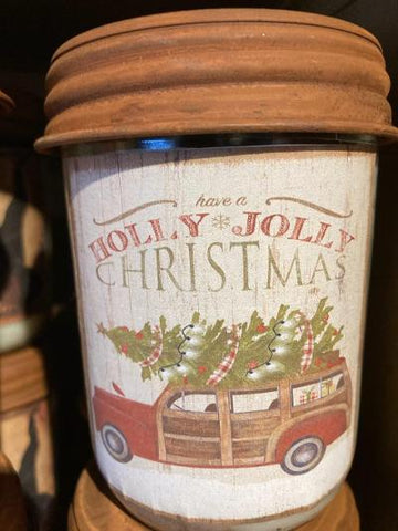 Holly Jolly Christmas Candle - 16 oz.
