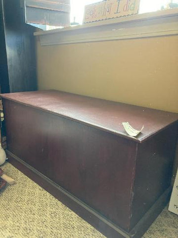 Blanket Chest - Burgundy ( Not Able To Ship)