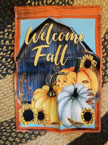Welcome Fall Garden Flag