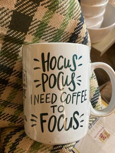 Glitter Mug - Hocus Pocus