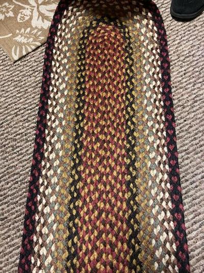 Burgundy Mustard Table Runner - 36"