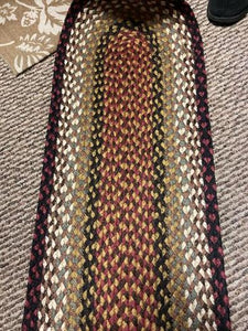 Burgundy Mustard Table Runner - 36"