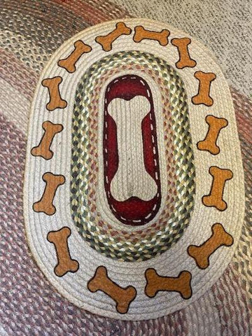 Dog Bone Rug - 20" x 30"
