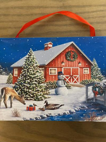 Barn Photo - Winter LED