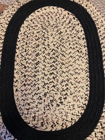 Wool Oval Rug  2 x 3