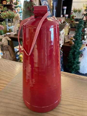 Large Red Christmas Bell