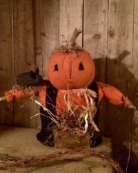 Pumpkin with mouse